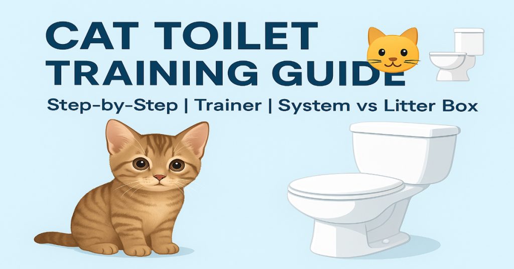 Cat Toilet Training Guide: How to Toilet Train a Kitten with a C