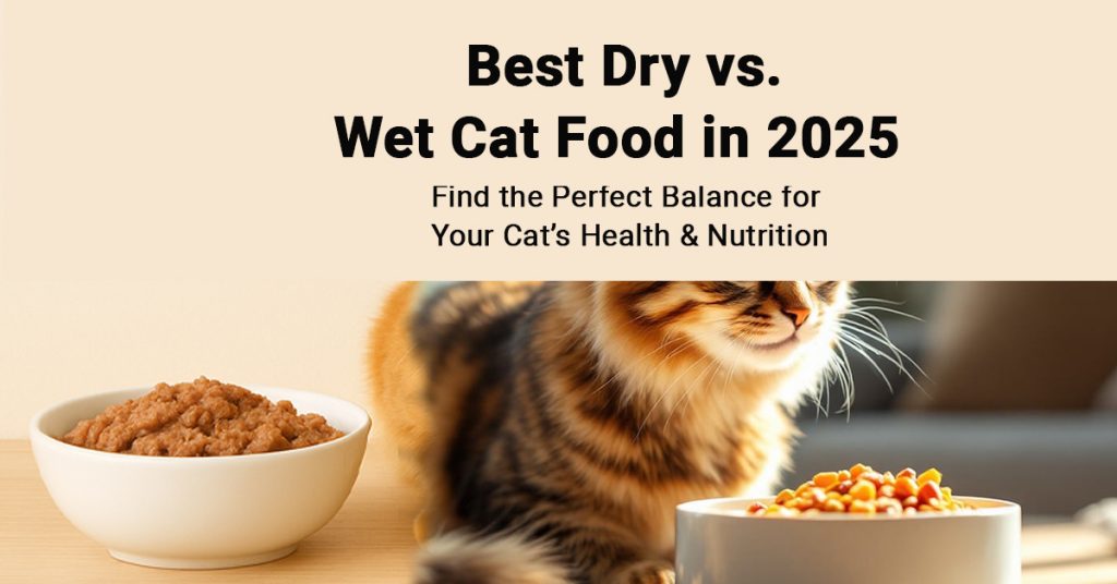 Best Dry vs. Wet Cat Food in 2025 | Cat Health & Nutrition Guide