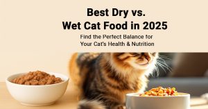 Best Dry vs. Wet Cat Food in 2025 | Cat Health & Nutrition Guide