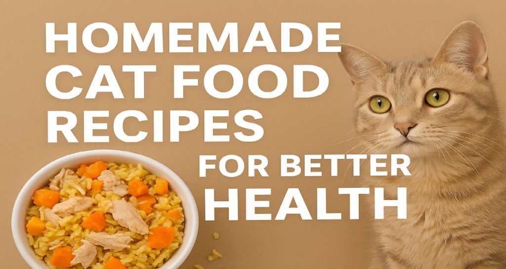 Homemade Cat Food Recipes for Better Health