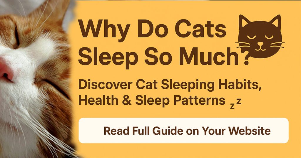 cats sleep so much; cat sleeping habits; why cats sleep; cat health and sleep; understanding cat sleep patterns,Why Do Cats Sleep So Much